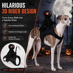 Halloween Grim Reaper Pet Costume for Dogs and Cats 丨Halloween Costume