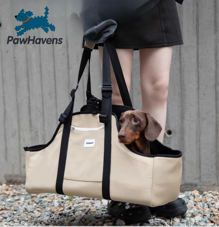 Small Dog & Cat Carrier Bag – Extended Travel Tote with Supportive Cushion | PawHavens