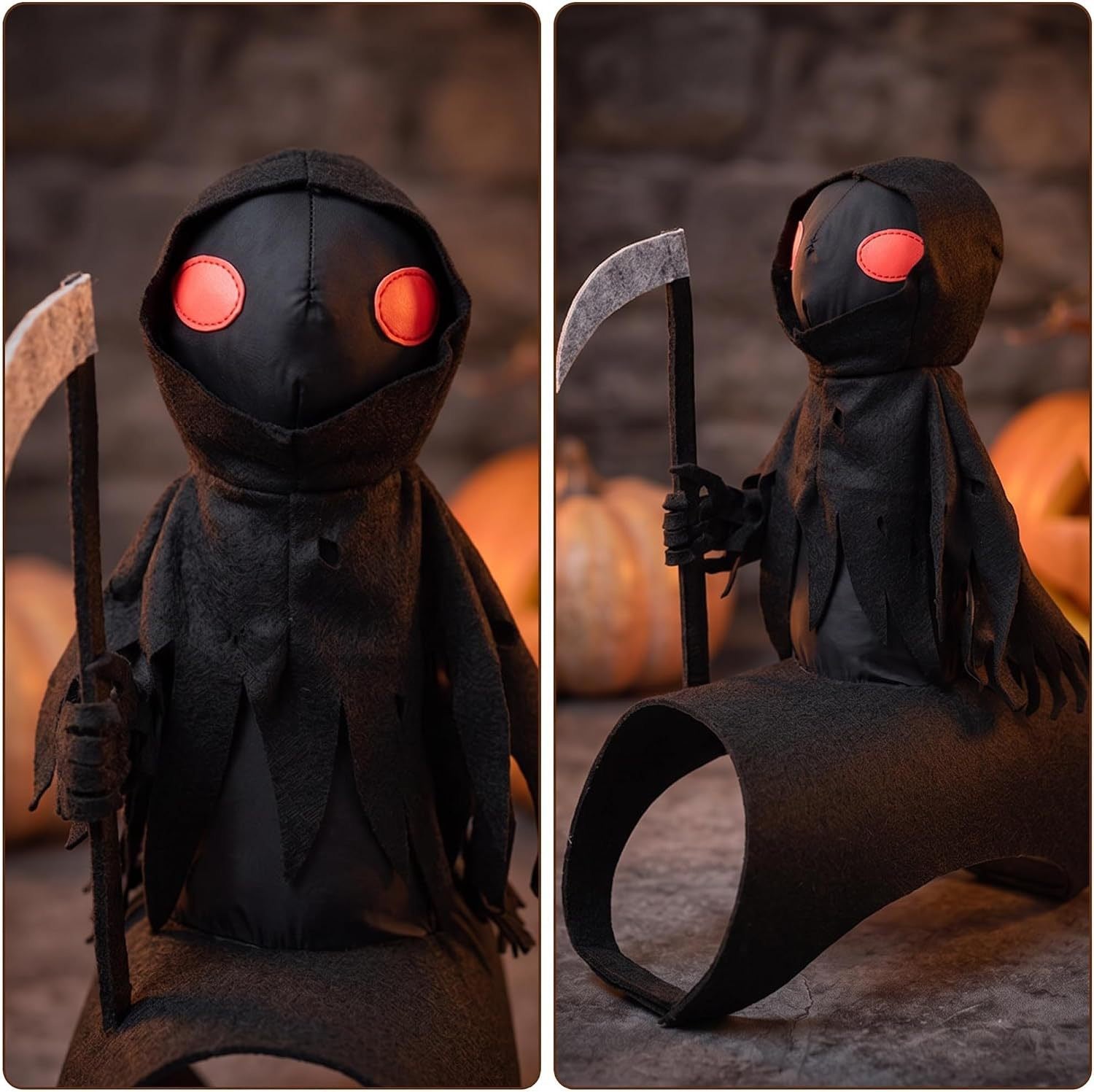 Halloween Grim Reaper Pet Costume for Dogs and Cats 丨Halloween Costume