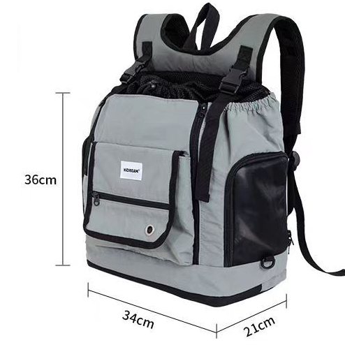 2-in-1 Pet Carrier Backpack and Front Carrier for Small Dogs and Cats