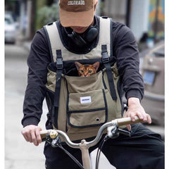 2-in-1 Pet Carrier Backpack and Front Carrier for Small Dogs and Cats