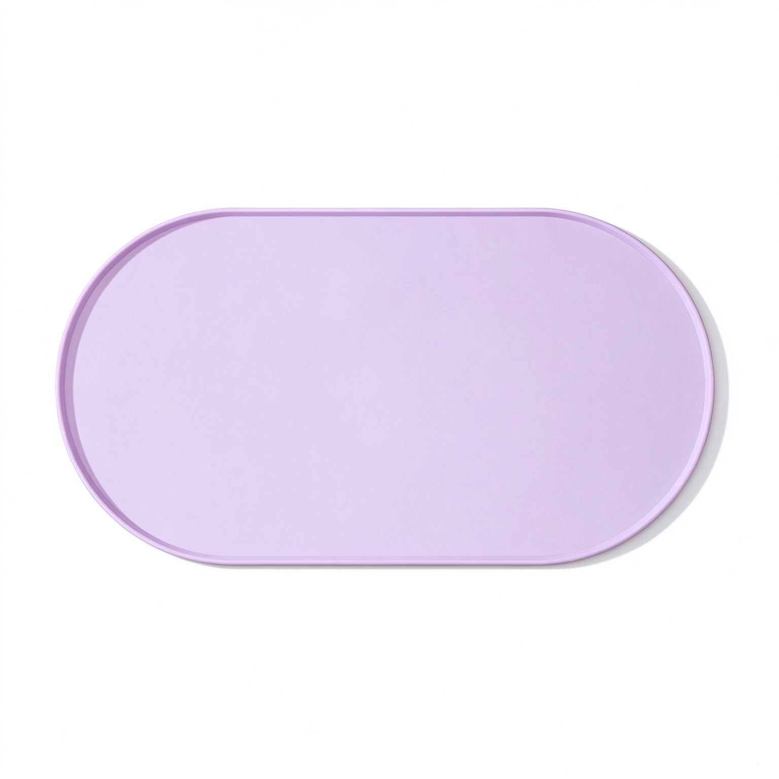 Lavender purple silicone pet feeding mat